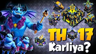 Town Hall 17 Update  Live Base Visiting  Road to 3K Subs  Clash Boy coc th17 [upl. by Nivar]