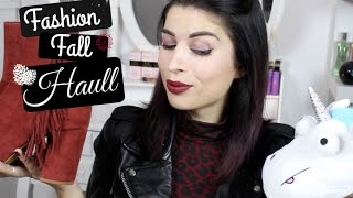 Haul dAutomne MissGuided Asos Cuir Paris [upl. by Rfinnej]