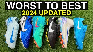 RANKING EVERY 2024 Nike football boot from WORST to BEST  UPDATED [upl. by Eberly]