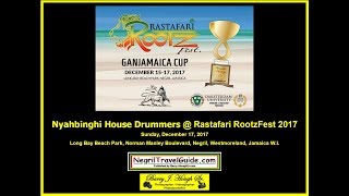 Nyahbinghi House Drummers  Rastafari RootzFest 2017 [upl. by Detta]