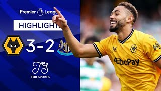 Cunha stars in Foxes Comeback🦊 Wolves 32 Newcastle  EPL Highlights [upl. by Arual]