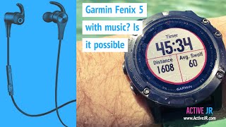 Garmin Fenix 5 with music  Will we see music on the flagship fitness wearable [upl. by Camp]