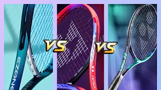 Yonex Ezone 98 vs Vcore 98 vs Vcore Pro 97 [upl. by Maggie311]