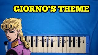 Giornos Theme but its played on melodica [upl. by Sel296]