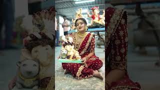 Miracle Devotee Welcomed Ganesh ji shortsvideo [upl. by Ahsenak747]