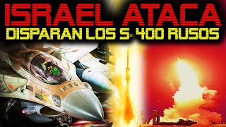 🔴 DEFENSAS ANTIAEREAS RUSAS ABREN FUEGO EN SIRIA 🔴 ISRAEL LANZA BOMBARDEO 🔴 [upl. by Eitsyrc966]