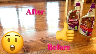 I CANT BELIEVEREJUVENATE WOOD FLOOR RESTORER AND WOOD FLOOR CLEANERALL IN ONE BOX [upl. by Putnam]