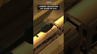 HELICOPTERS vs TRAINS in GTA Games GTA 3 → GTA 5 enxgma [upl. by Winifield]