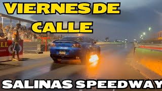 VIDEO MIX VIERNES DE CALLE EN LA SALINAS SPEEDWAY V8 ROTATIVOS HONDA MITSUBISHI Y HASTA TRUCKS [upl. by Odnalor]