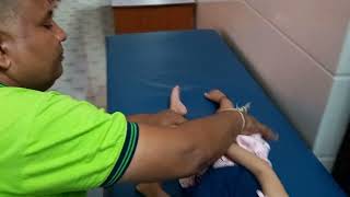 How to do pediatric physical therapy assessment pediatric physio hooghly chinsurah chiropractor [upl. by Filide]