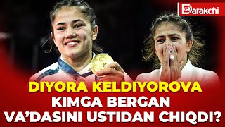 DIYORA KELDIYOROVA KIMGA BERGAN VADASINI USTIDAN CHIQDI [upl. by Onivla457]