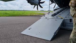 Storm Tide 2024  Boarding the A400M [upl. by Dillie489]