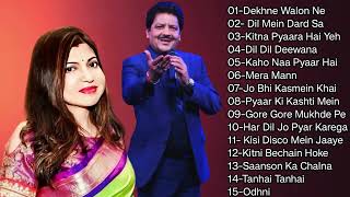 Best Of Alka Yagnik And Udit Narayan Songs  Evergreen 90s Songs [upl. by Heidt]