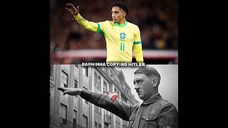 RAPHINHA COPYING NEYMAR AND HITLER [upl. by Sordnaxela544]