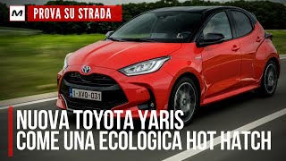 TOYOTA YARIS 2020  PROVA SU STRADA e CONSUMI REALI [upl. by Shult]