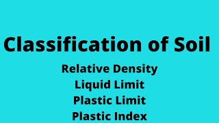 Coefficient of Curvature  Atterberg Limit Plasticity of SoilLiquid limit  Plastic Limit [upl. by Jann]