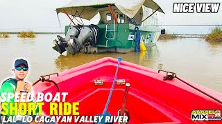 SPEED BOAT  SHORT RIDE SA ILOG CAGAYAN LALLO  ANGHELO MIX BLOGS [upl. by Levins402]