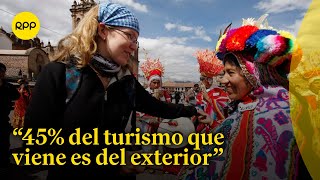 Turismo en el Perú quotEste año se está superando los 37 millones de viajesquot afirma Mathews [upl. by Kristie218]