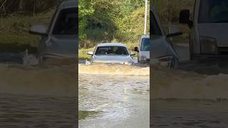 BMW Fail Blaby flood blaby baddrivers fail flood bmw oops fails YouTubeCreatorCommunity [upl. by Llewop]