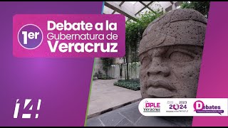 Primer debate a la Gubernatura de Veracruz [upl. by Decamp]