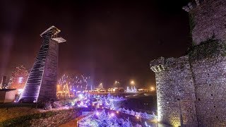 Marché de Noël 2018 au château de Tiffauges [upl. by Assirolc]