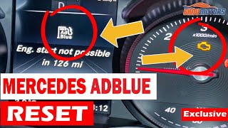 How to Reset Your Mercedes AdBlue System Warning Message 2023 [upl. by Fineman]