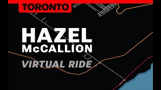 A virtual ride on Mississaugas Hazel McCallion LRT Line [upl. by Yatnahc]