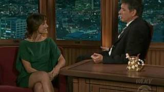 Minka Kelly on Craig Ferguson 20090804 [upl. by Annahsit]