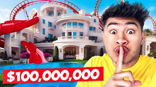 24 HOUR OVERNIGHT CHALLENGE IN WORLDS CRAZIEST AIRBNB [upl. by Yldarb]