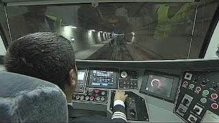 Europe and Asia joined by Marmaray tunnel under the Bosphorus Strait [upl. by Satterlee]