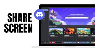 How To Share Screen on Discord [upl. by Genevra936]