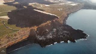 La Fajana de San Borondón  La Palma Drone 4K DJI Mavic Air 2 [upl. by Rafael]