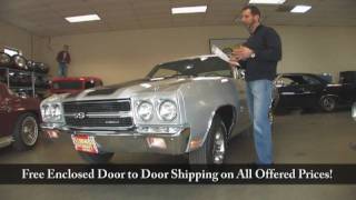 1970 Chevelle SS396 L78 for sale at with test drive driving sounds and walk through video [upl. by Hills]