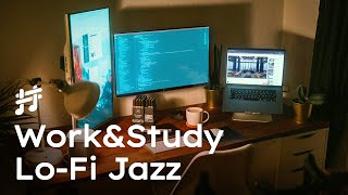 Work amp Study Lofi Jazz  Relaxing Smooth Background Jazz Music for Work Study Focus Coding [upl. by Anavas]