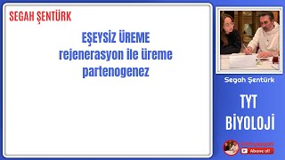 Eşeysiz Üreme rejenerasyon ile üremepartenogenez  TYT BİYOLOJİ  10SINIF  YKS 2025 [upl. by Euqinehs]