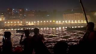 Dasaswamedh Ghat And Assi Ghat Ganga Arati 84 ghats riding by Boats Har Har Sambhu 🔱🕉️🙏❤️ [upl. by Hew812]