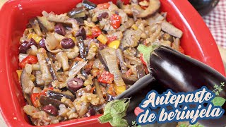 CAPONATA ANTEPASTO DE BERINJELA de PANELA  RECEITA SUPER FÃCIL  Receitas de Pai [upl. by Doralynne]