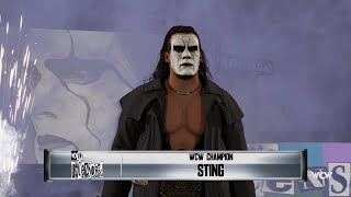 WWE2K23 STING 98 ENTRANCE WTUTORIAL PS5 NO MODS [upl. by Stead]