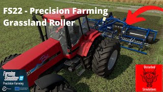 Grassland Roller  Precision Farming  FS22 [upl. by Tilford]