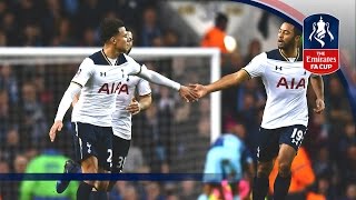 Tottenham Hotspur 43 Wycombe Wanderers  Emirates FA Cup 201617 R4  Official Highlights [upl. by Pinsky]