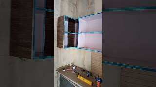 How To Make Kitchen cabinet Kitchen corner cabinet banane ka Tarikadiy cabinet woodwork kitchen [upl. by Tuck]