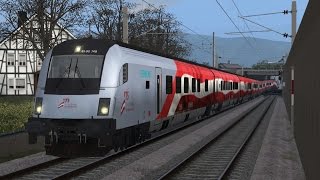 Let´s Play Train Simulator 2016 3  Mit dem neuen Railjet nach Freilassing [upl. by Nowujalo810]