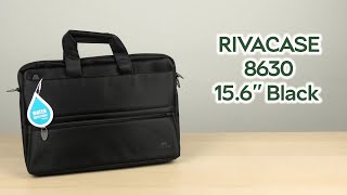 Розпаковка RIVACASE 8630 156 Black 8630 Black [upl. by Cogan]