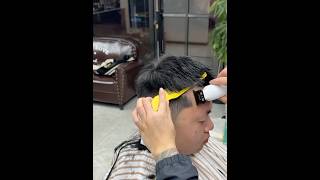 Mens Gradient Hairstylehaircut hairstyle 🧑🏻🧑🏻 [upl. by Airaet91]