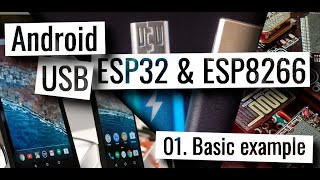 ESP32 ESP8266 and Android Communication over USB [upl. by Adalai]