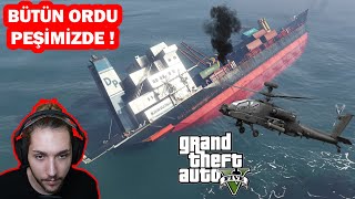 ASKERİ GEMİYİ BATIRIP NÜKLER SİLAHI KAÇIRDIK  GTA 5 9BÖLÜM [upl. by Eerdna]