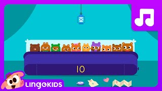 Ten in the Bed 🐻🌛 Nursery Rhymes amp Songs for Kids  Lingokids [upl. by Chara]