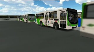 🔴 Linha A225 Alvorada E2 Arena NEsperança  Proton Bus Simulator Manaus 🔴 [upl. by Nitnelav]