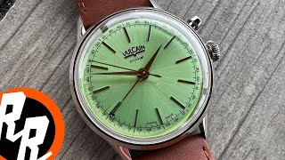 Vulcain Cricket President 39 mm  Pistachio Green [upl. by Relluf855]