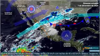 7 de diciembre de 2024 800h pronósticodeltiempo [upl. by Consolata]